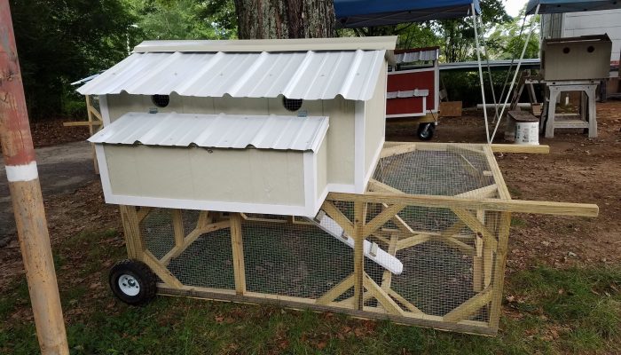 image of Holiday Hen chicken tractor by Smoky Mountain Chicken Tractors